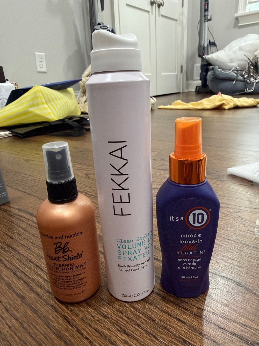 Full Size Hair care trio- Volume Spray, BB heat shield, it’s a 10 keratin